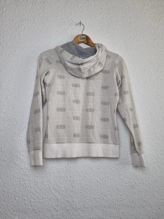 Reebok Sudadera con Cremallera y Capucha