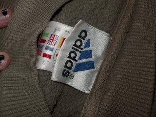 Sudadera Adidas Vintage Verde Oliva