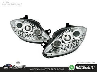 FAROS DELANTEROS LUZ DIURNA LED PARA SEAT LEON / TOLEDO / ALTEA 1P
