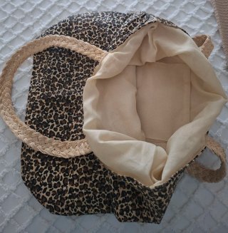 Bolso de verano estampado leopardo