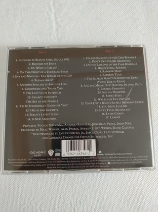 Madonna Evita 2CD