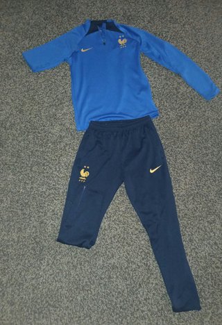 Conjunto deportivo Nike azul Francia