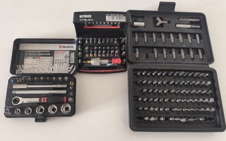Juego puntas y vasos WÜRTH BitBox + regalo