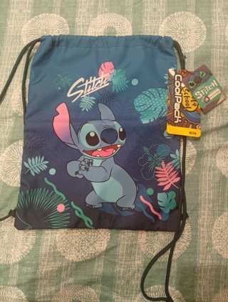 Saco Mochila Stich Disney Nuevo