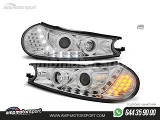 FAROS DELANTEROS LUZ DIURNA LED PARA FORD MONDEO MK2