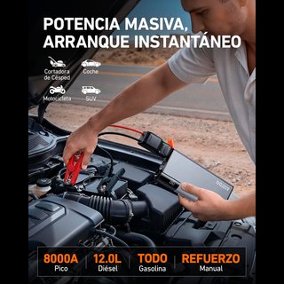 ARRANCADOR DE BATERIAS 8000A (NUEVO A ESTRENAR)