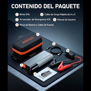 ARRANCADOR DE BATERIAS 8000A (NUEVO A ESTRENAR)