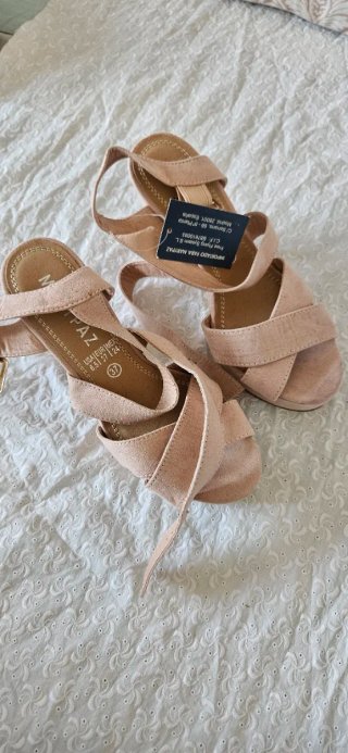 Sandalias MARYPAZ Talla 37 Rosa