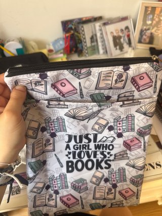 Funda para guardar libros y transportar