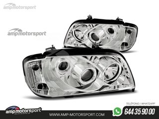 FAROS DELANTEROS LUPA PARA MERCEDES CLASE C W202
