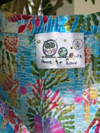 Vestido Pace & Love Estampado Multicolor