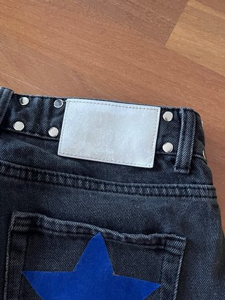 Pantalones vaqueros negros One Dilema con tachuela