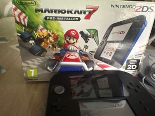 Nintendo 2DS Negra + Mario Kart 7