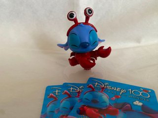 Stitch Fantasia Pequena Sereia Sebastian Disney