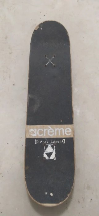 Tabla de skate marca creme