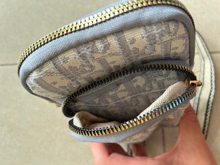 Borsello Dior uomo grigio