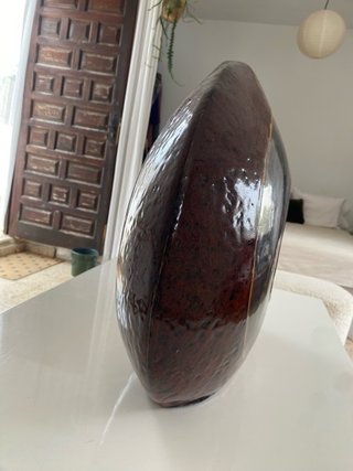 Figura Decorativa Cerámica y Metal