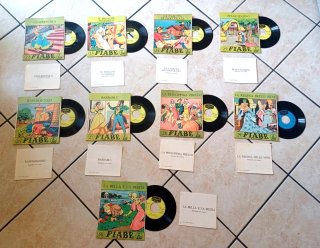 Fiabe di Ieri e di Oggi 29 Dischi + Fiabe vintage