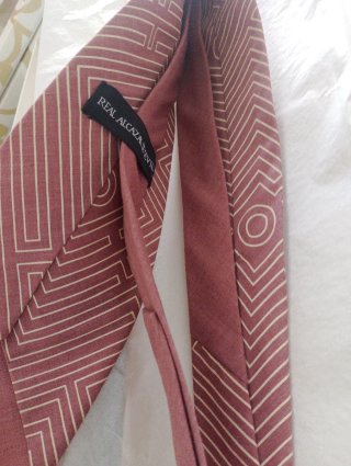 Corbata Real Alcázar Sevilla Naranja