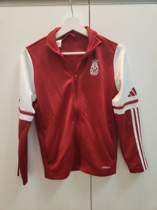 Chaqueta Adidas UD Amistad Roja y Blanca