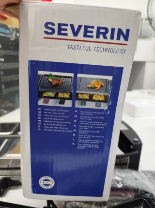 Raclette Severin con piedra natural
