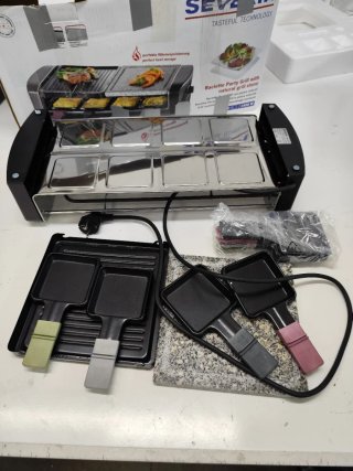 Raclette Severin con piedra natural