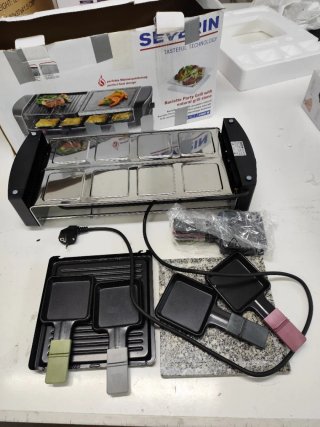 Raclette Severin con piedra natural