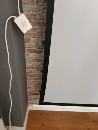 Pantalla Proyector Gris 120" Tensionada automática