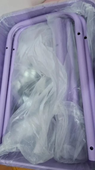 Carrito Organizador Lila 3 Niveles