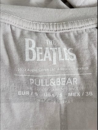 Camiseta The Beatles Talla S