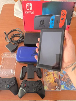 Nintendo Switch Completo con Juegos