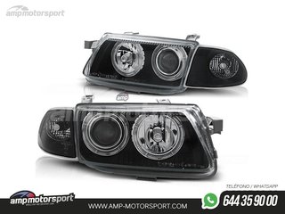 FAROS DELANTEROS OJOS DE ANGEL PARA OPEL ASTRA F