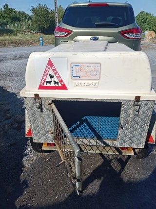 Remolque carro para perros Alzaga