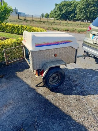 Remolque carro para perros Alzaga