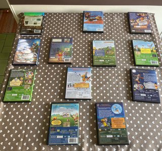 Lotto 12 DVD Cartoni e Disney
