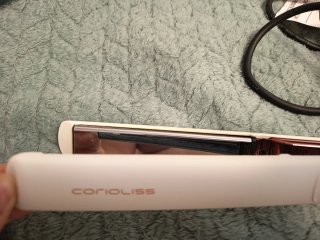 Planchas pelo Coriolis C3 oro/blanco.