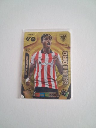 Nico Williams Balón De Oro Panini