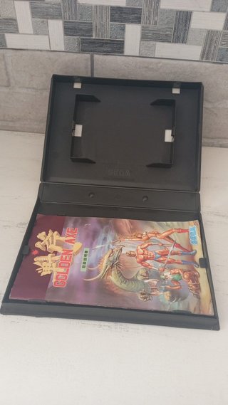 Scatola e manuale Golden Axe JAP Mega Drive