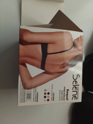 Sujetador Selene Raquel Push-Up negro