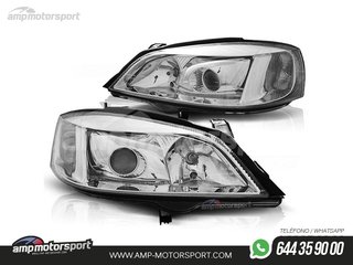 FAROS DELANTEROS LUPA PARA OPEL ASTRA G
