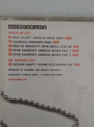 Madonna American Life CD
