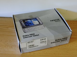 Nokia N810 Internet Tablet con Linux Maemo