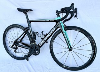 Bici corsa Bianchi ARIA Campagnolo Black