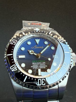 Reloj tipo Seiko Mod Deepsea Azul NH35 43mm