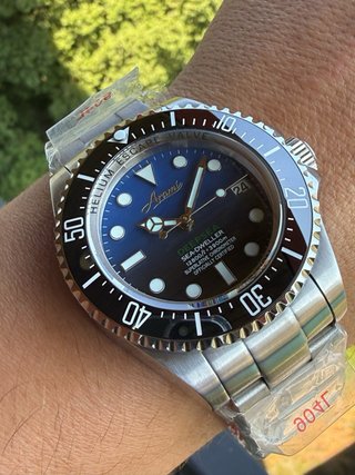 Reloj tipo Seiko Mod Deepsea Azul NH35 43mm