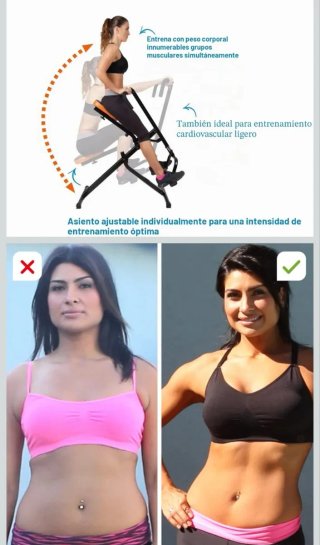 Máquina de ejercicios Total Crunch