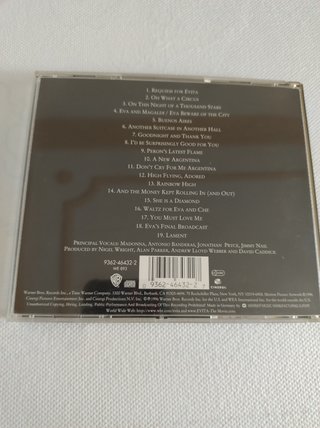 Madonna Evita CD