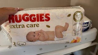 Pañales Huggies Extra Care Talla 2 (40 uds)