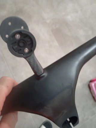 Manillar Integrado Carbono Garmin