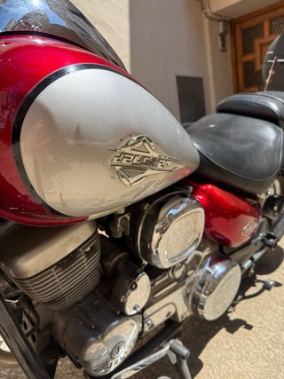 Moto Daelim Daystar 125 Roja y Plata